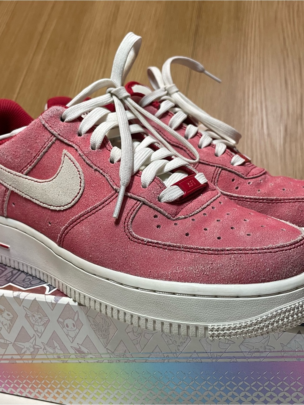 Nike Air Force 1 Low Suede Pink Foam Dark Beetroot Sneakers 7Y Women's 8.5